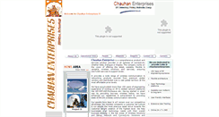 Desktop Screenshot of chauhanenterprises.com